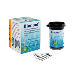 Тест-полоски Диаконт (Diacont) №50
