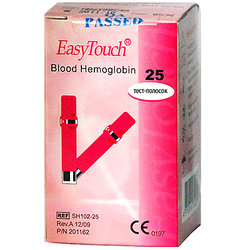 Тест-полоски Изи тач гемоглобин (Easy Touch Hemoglobin) №25